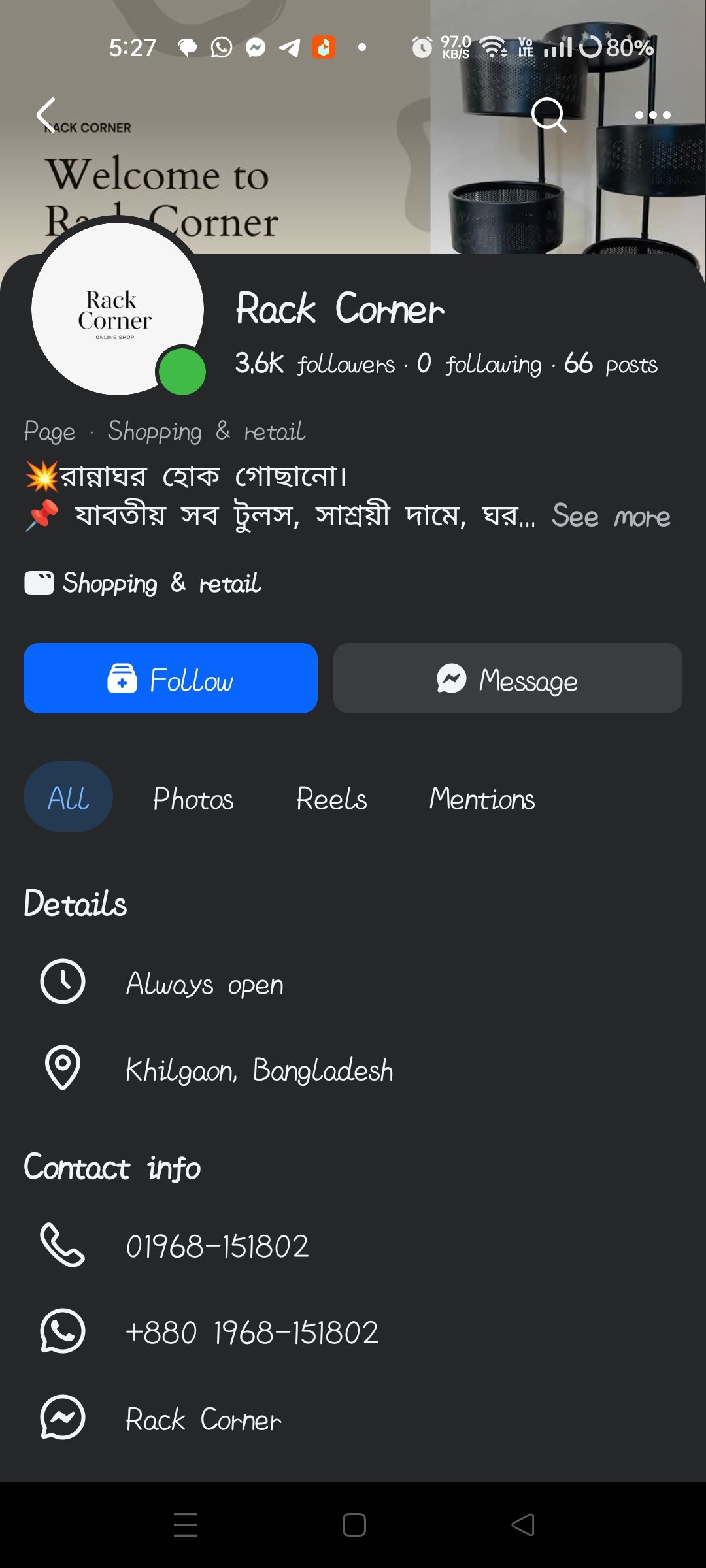 Scam evidence for MegaMart BD - online_shopping